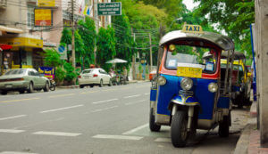 Openbaar vervoer Bangkok - Tuk tuk