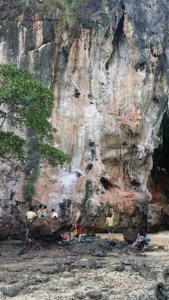 Rotsklimmen Ao Nang Beach