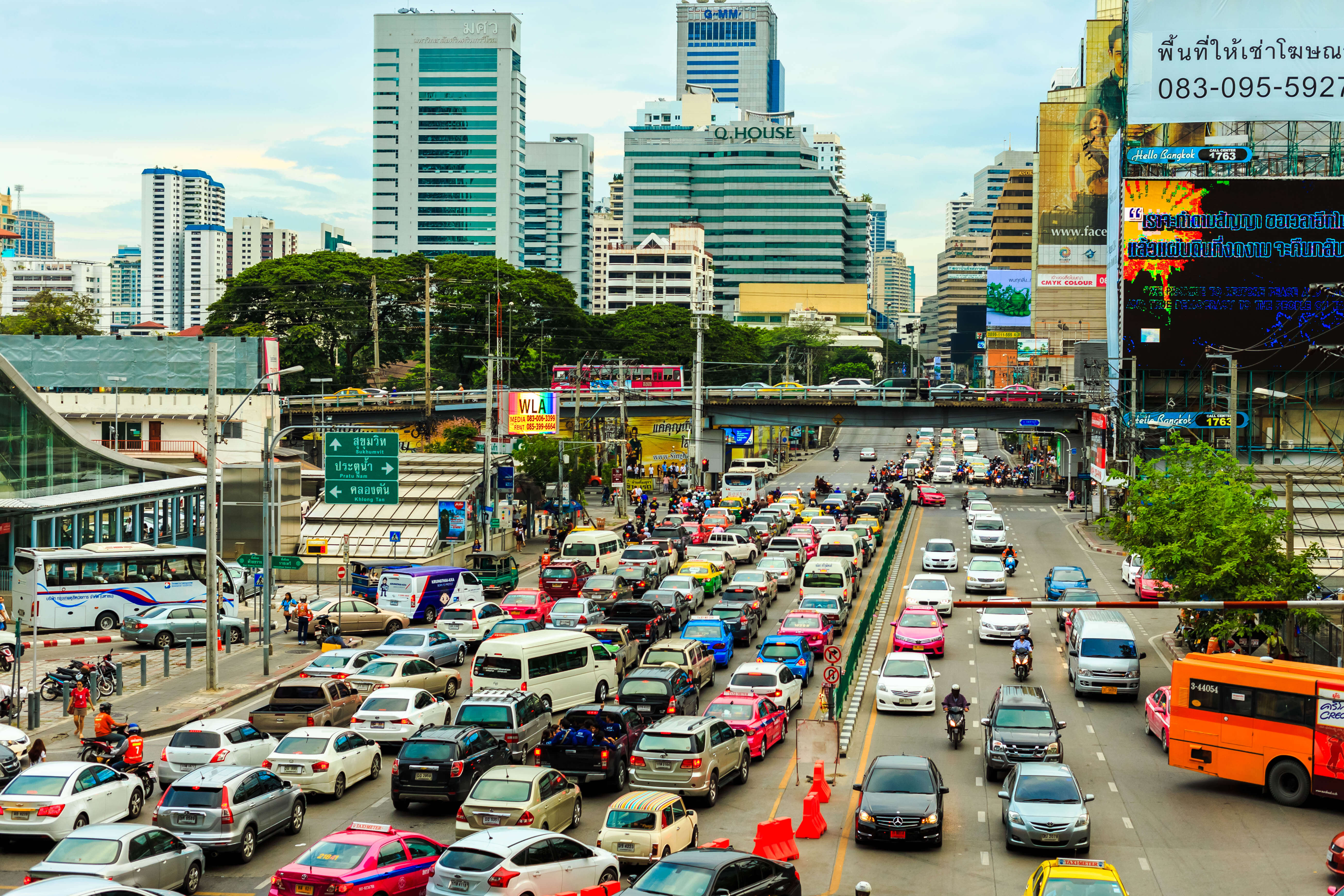 Auto rijden in Thailand